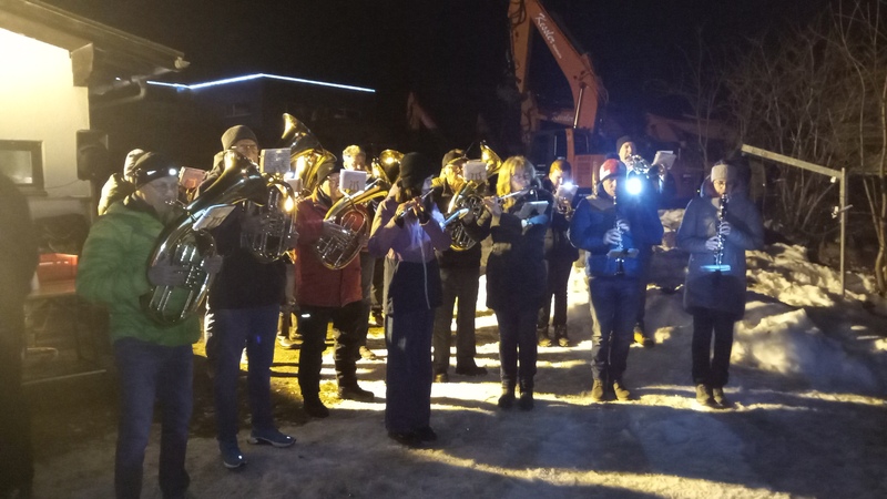 Funken in Klösterle