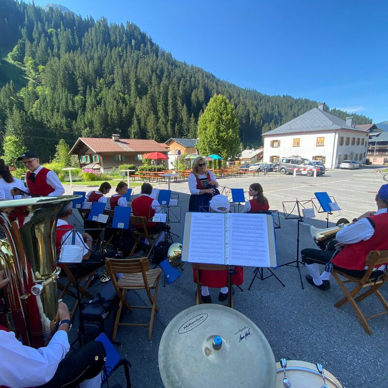 Platzkonzert beim Familientag